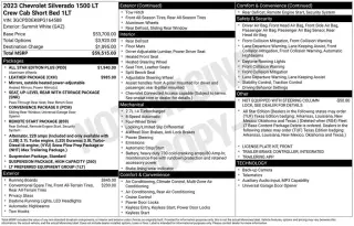 Chevrolet Silverado 1500 2023 4x4 LT 4dr Cabina Crew 5.8 ft. SB con 1LT