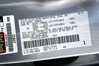 Toyota Tundra 2020 4x4 SR5 4 puertas CrewMax Cab Pickup SB