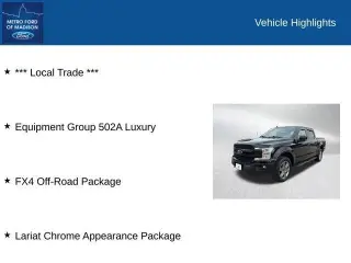 Ford F-150 2018 4x4 King Ranch 4 puertas SuperCrew 5.5 pies. SB