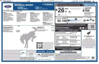 Ford Bronco Sport 2024 AWD Big Bend 4 puertas SUV