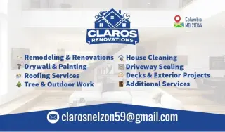 Claros Renovations MD