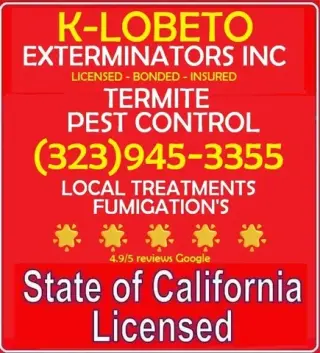" TERMITE & PEST CONTROL.L.A."