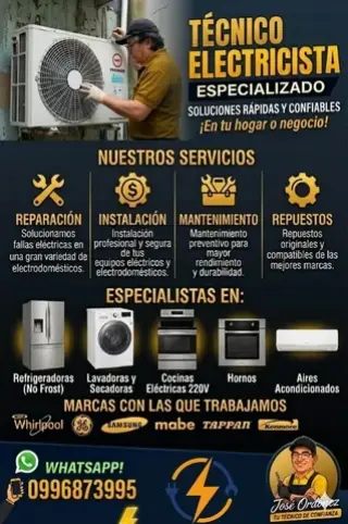 Reparación de Electrodoméstico