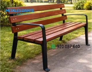 BANCAS PARA PARQUES Y JARDINES