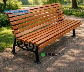 BANCAS PARA PARQUES Y JARDINES