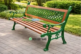 BANCAS PARA PARQUES Y JARDINES