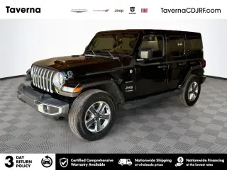 Jeep Wrangler Unlimited 2022 4x4 Sahara 4 puertas SUV