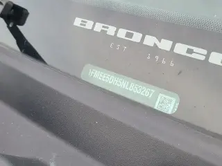 Ford Bronco 2022 4x4 Base Advanced 4 puertas SUV