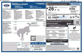 Ford Bronco Sport 2024 AWD Outer Banks 4 puertas SUV