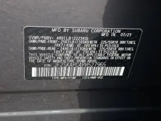 Subaru Forester 2023 AWD Limited 4 puertas Crossover