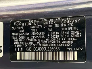 Hyundai KONA 2025 AWD SEL 4 puertas Crossover