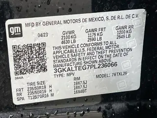 GMC Terrain 2023 AWD SLE 4 puertas SUV