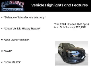 Honda HR-V 2024 AWD Sport 4 puertas Crossover