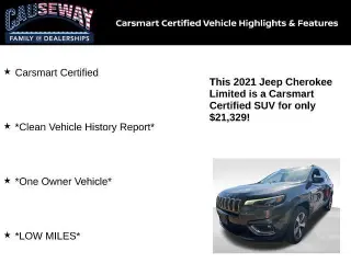 Jeep Cherokee 2021 4x4 Limited 4 puertas SUV