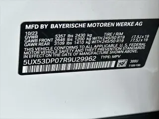 BMW X3 2024 AWD xDrive30i 4 puertas Vehículo Deportivo de Actividad
