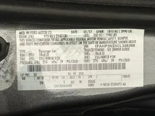 Ford Focus 2012 Titanium 4 puertas Hatchback