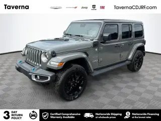 Jeep Wrangler Unlimited 2022 4x4 Sahara 4xe 4 puertas SUV