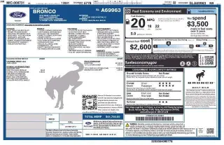 Ford Bronco 2025 4x4 Base 4 puertas SUV