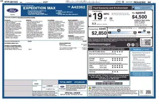 Ford Expedition MAX 2024 4x2 Limited 4 puertas SUV