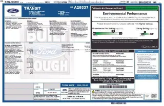 Ford Transit 2025 250 3 puertas LWB Techo Bajo Furgón de Carga