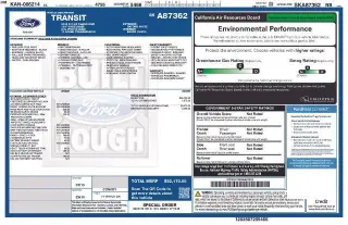 Ford Transit 2025 250 3 puertas SWB Techo Bajo Furgón de Carga