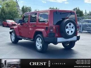 Jeep Wrangler Unlimited 2012 4x4 Sahara 4 puertas SUV