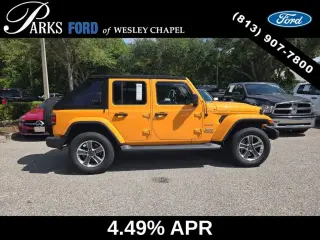 Jeep Wrangler Unlimited 2021 4x4 Sahara 4 puertas SUV