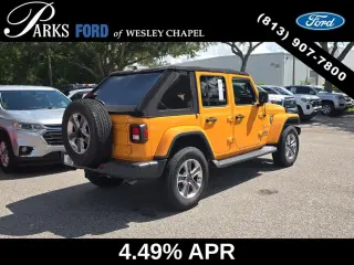 Jeep Wrangler Unlimited 2021 4x4 Sahara 4 puertas SUV