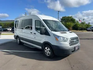 Furgoneta Ford Transit 2018 350 XL 3 puertas LWB Techo Medio para Pasajeros con Puerta Deslizante del Lado del Pasajero