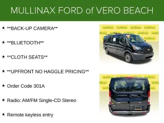 Furgoneta Ford Transit 2018 350 XL 3 puertas LWB Techo Bajo Van de Pasajeros con Puertas Laterales del Lado del Pasajero 60/40