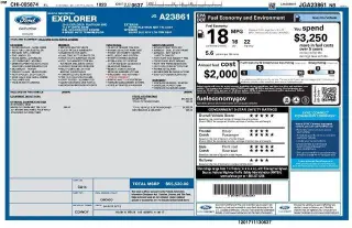 Ford Explorer 2018 AWD Platinum 4 puertas SUV
