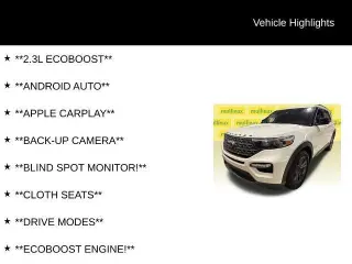 Ford Explorer 2022 XLT 4 puertas SUV