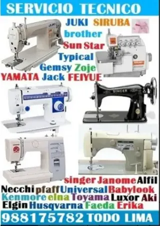 Técnico de máquinas de coser
