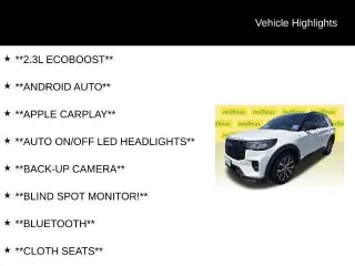 Ford Explorer 2025 ST-Line 4 puertas SUV