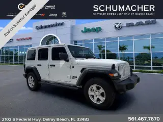 Jeep Wrangler Unlimited 2022 4x4 Sport 4 puertas SUV