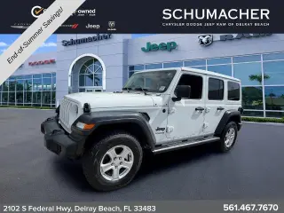 Jeep Wrangler Unlimited 2022 4x4 Sport 4 puertas SUV