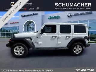 Jeep Wrangler Unlimited 2022 4x4 Sport 4 puertas SUV
