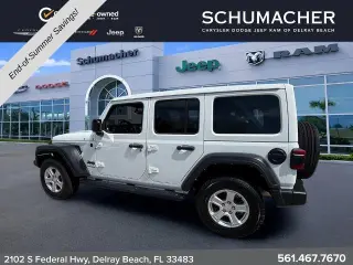 Jeep Wrangler Unlimited 2022 4x4 Sport 4 puertas SUV