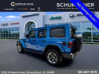Jeep Wrangler Unlimited 2022 4x4 Sahara 4 puertas SUV