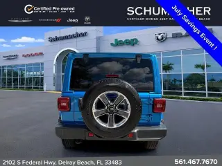 Jeep Wrangler Unlimited 2022 4x4 Sahara 4 puertas SUV