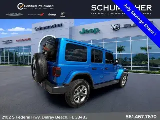 Jeep Wrangler Unlimited 2022 4x4 Sahara 4 puertas SUV