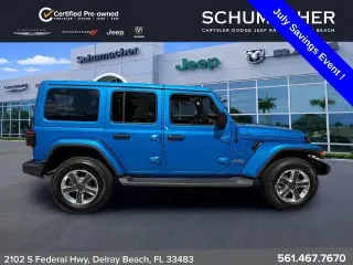 Jeep Wrangler Unlimited 2022 4x4 Sahara 4 puertas SUV