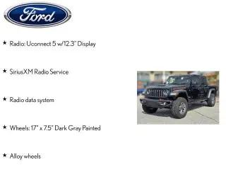 Jeep Gladiator 2024 4x4 Mojave 4 puertas Crew Cab 5.0 pies. SB