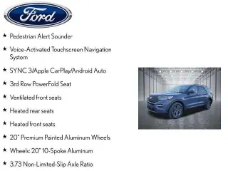 Ford Explorer Híbrido 2021 AWD Limited 4 puertas SUV