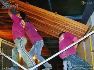Cuatro Acabados Pérgola Artesa