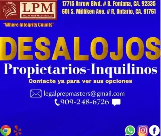 Comience su Caso de Desalojo