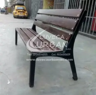 POSTES Y BANCAS PARA PLAZAS