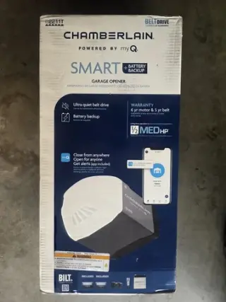 Smart home garage door opener