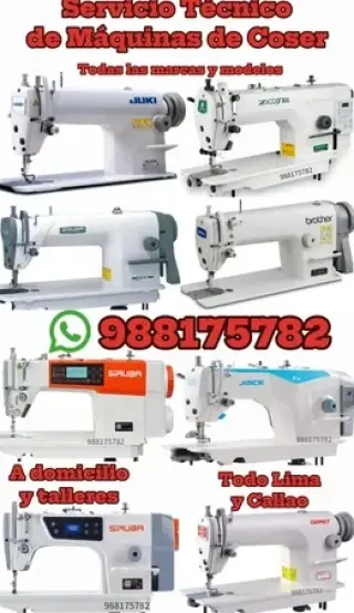 Técnico de máquinas de coser