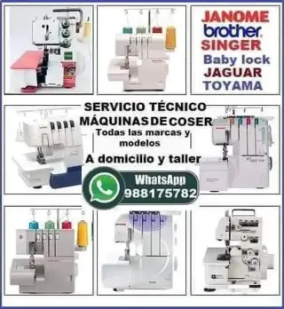 Técnico de máquinas de coser